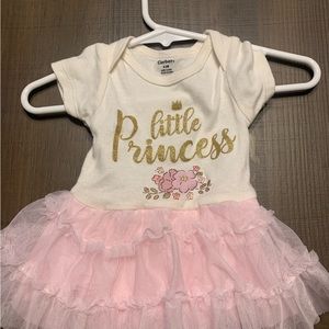 Little princess onesie with tutu